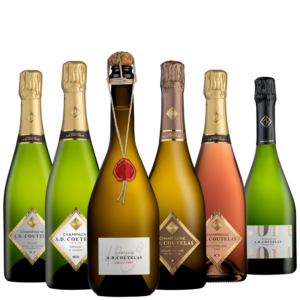 Coffret Champagne 6 cuvées AD Coutelas